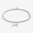 Joma Jewellery Kids' | Love From Santa | Make A Christmas Wish | Silver Plated | Bracelet | 15.5cm Stretch
