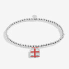 Joma Jewellery Kids' | Love From Santa | Happy Christmas | Silver Plated | Bracelet | 15.5cm Stretch