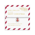 Joma Jewellery Kids' | Love From Santa | Happy Christmas | Silver Plated | Bracelet | 15.5cm Stretch