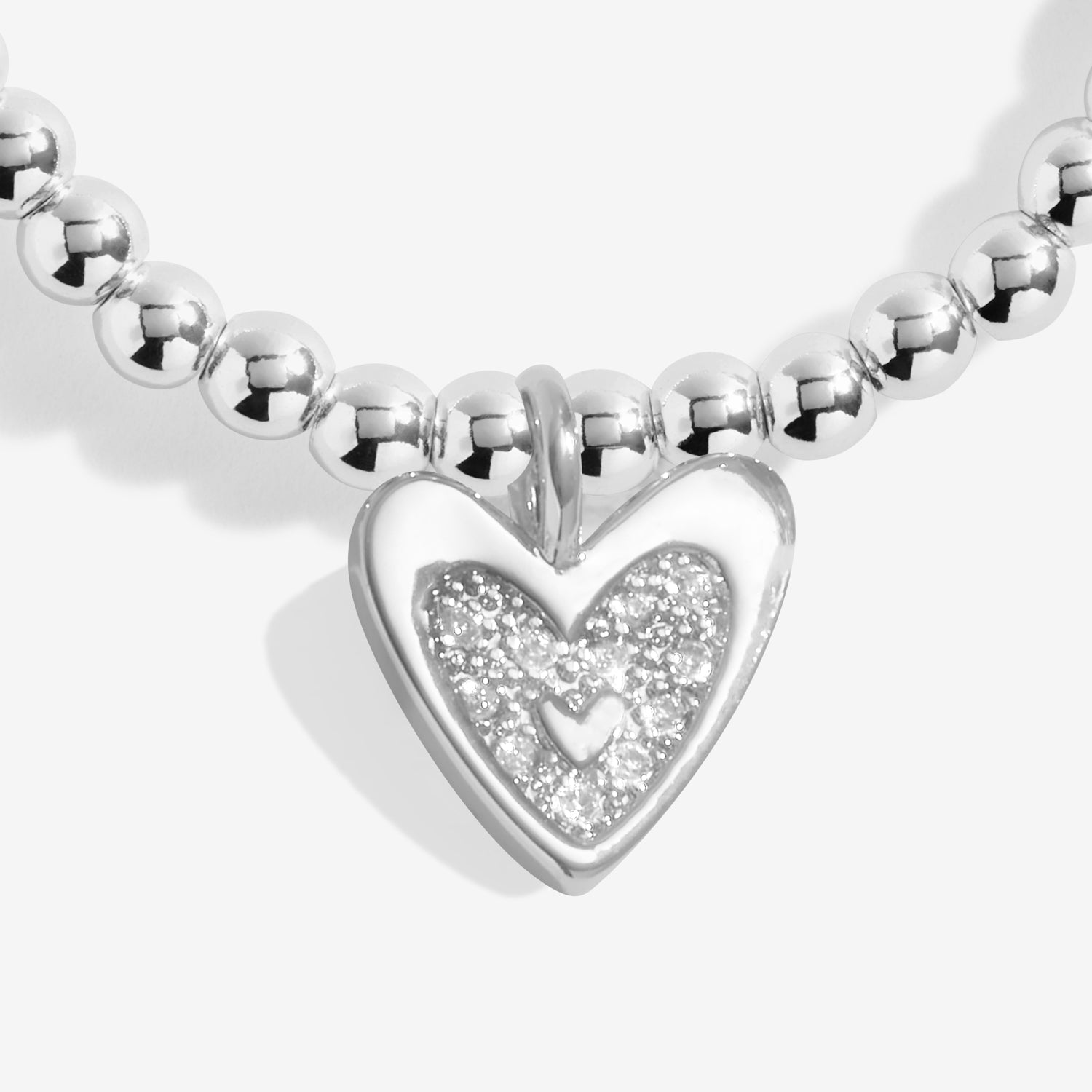 Joma Jewellery Kids' A Little | Happy Birthday Daughter | Silver Plated | Bracelet | 15.5cm Stretch