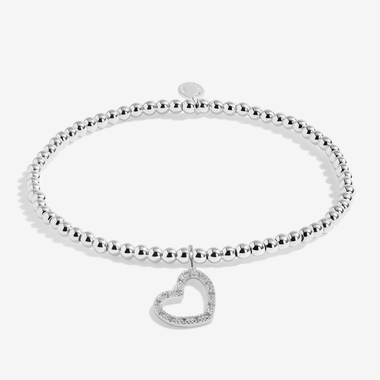 Joma Jewellery Kids' A Little | Happy Birthday Niece | Silver Plated | Bracelet | 15.5cm Stretch