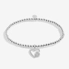 Joma Jewellery Kids' A Little | Happy Birthday Granddaughter | Silver Plated | Bracelet | 15.5cm Stretch