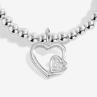 Joma Jewellery Kids' A Little | Happy Birthday Granddaughter | Silver Plated | Bracelet | 15.5cm Stretch