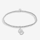 Joma Jewellery Kids' A Little | Happy Birthday Bestie | Silver Plated | Bracelet | 15.5cm Stretch