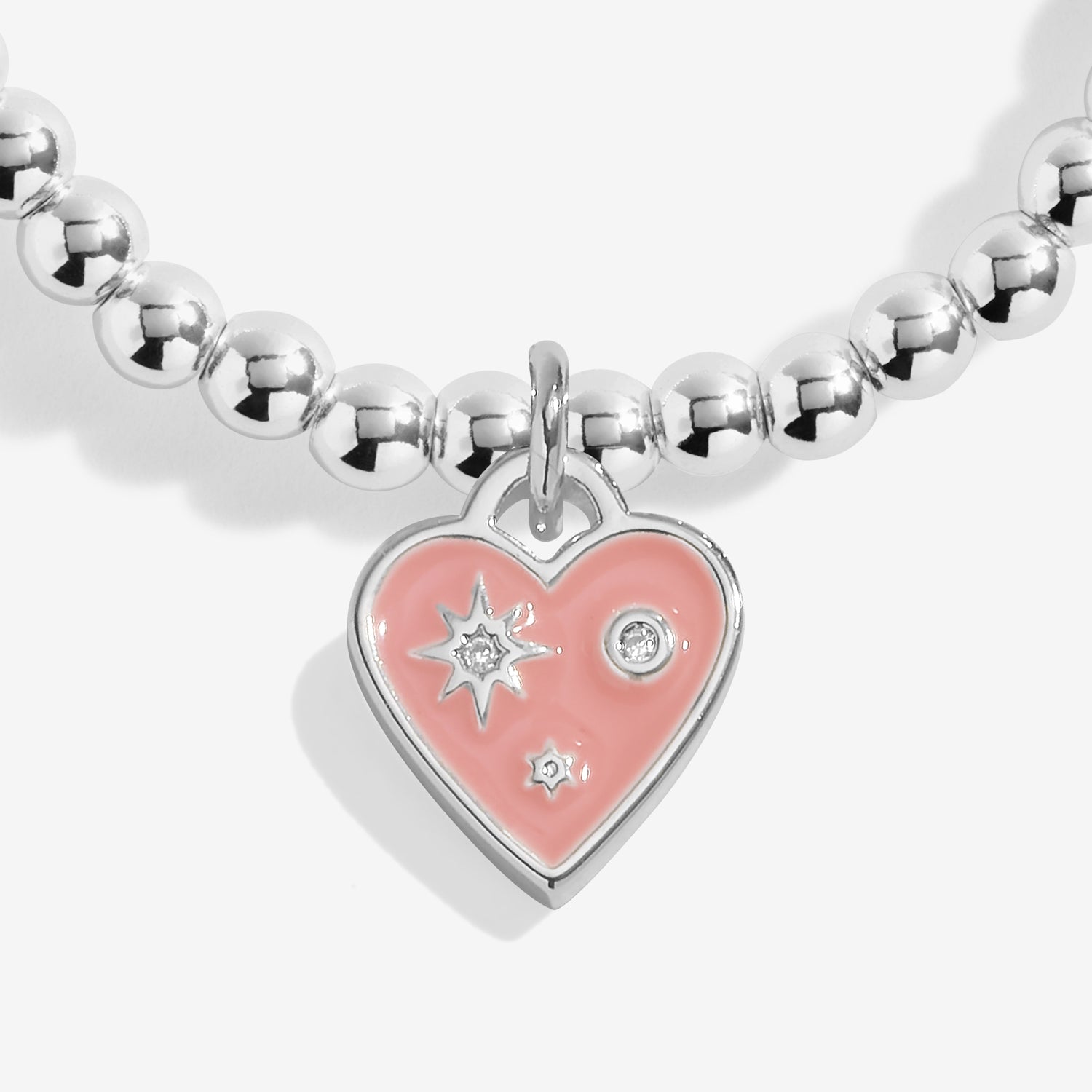 Joma Jewellery Kids' A Little | Strong Girls Club | Silver Plated | Bracelet | 15.5cm Stretch