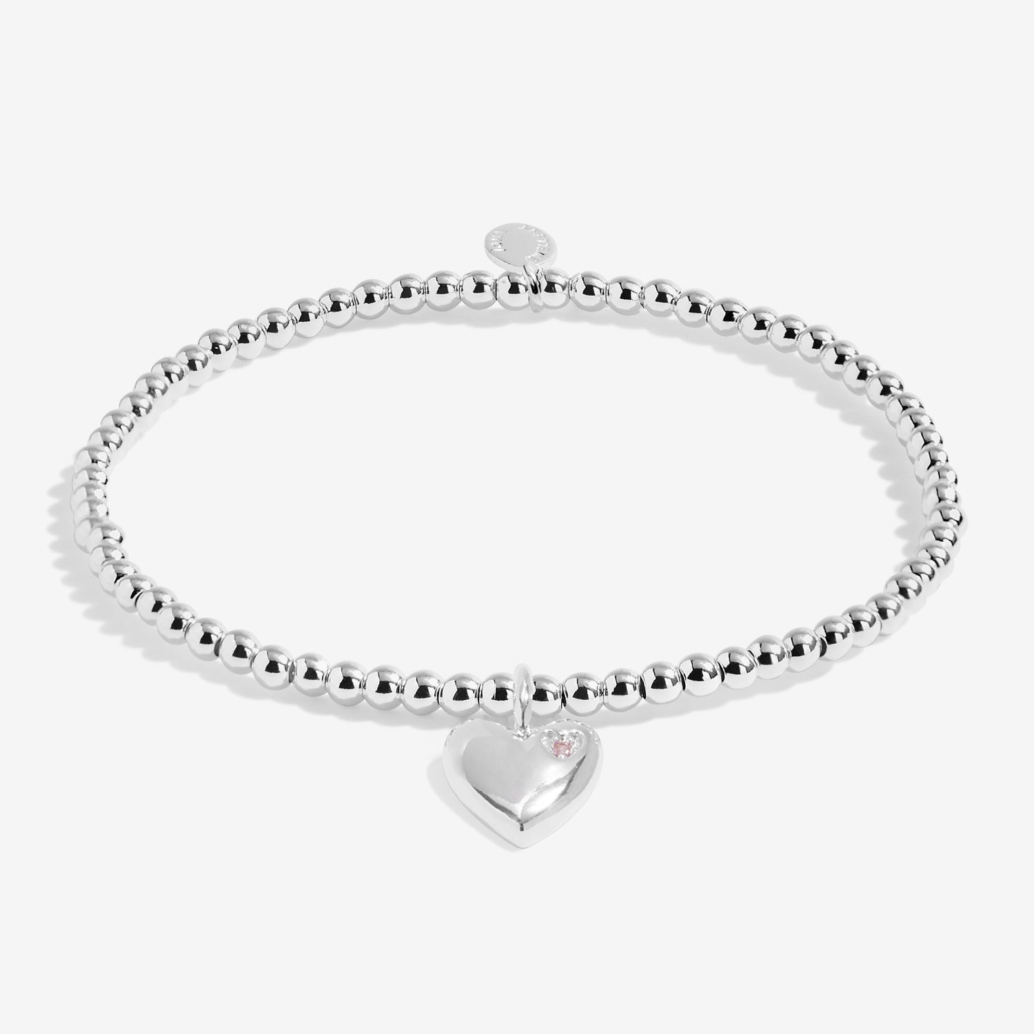 Joma Jewellery Kids' Confetti A Little | Fabulous Daughter | Silver Plated | Bracelet | 15.5cm Stretch