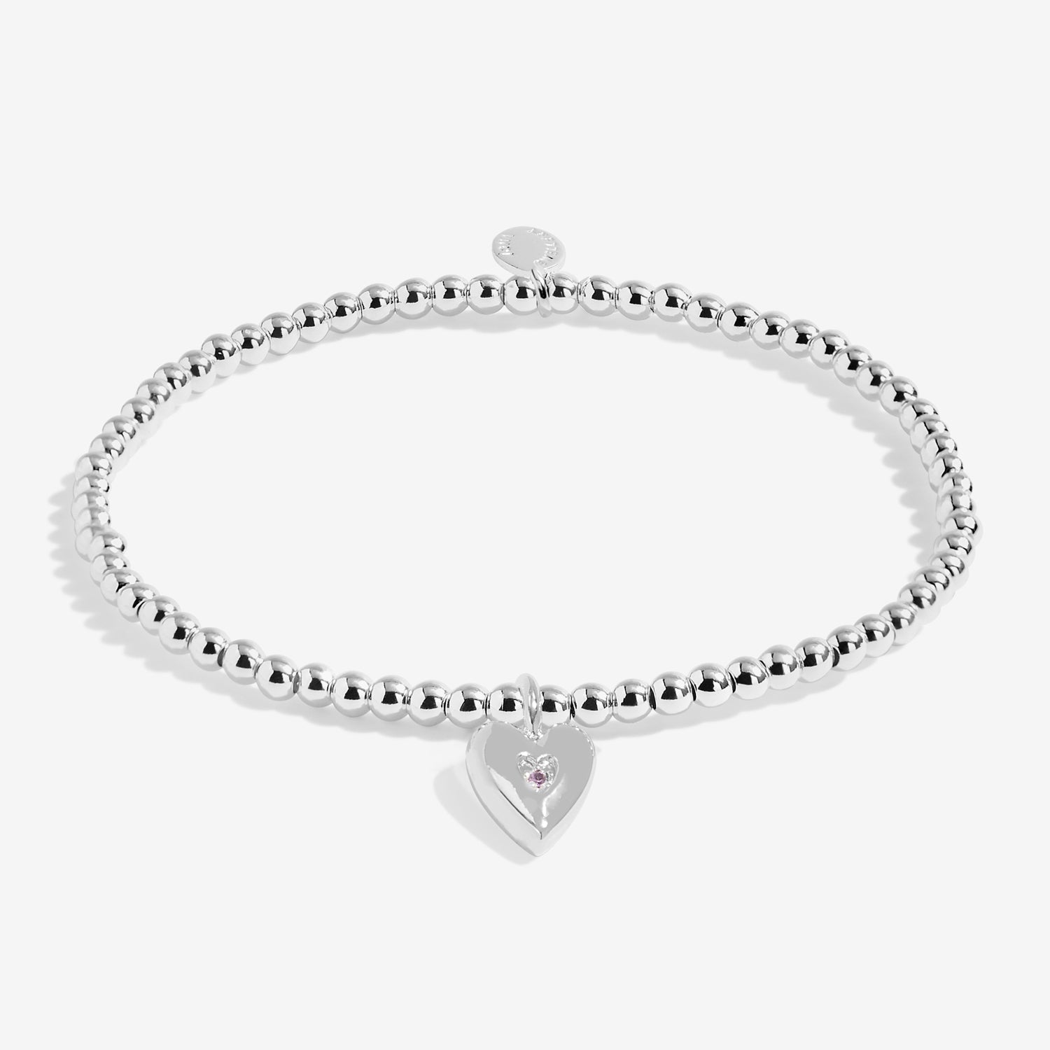 Joma Jewellery Kids' Confetti A Little | Wonderful Granddaughter | Silver Plated | Bracelet | 15.5cm Stretch