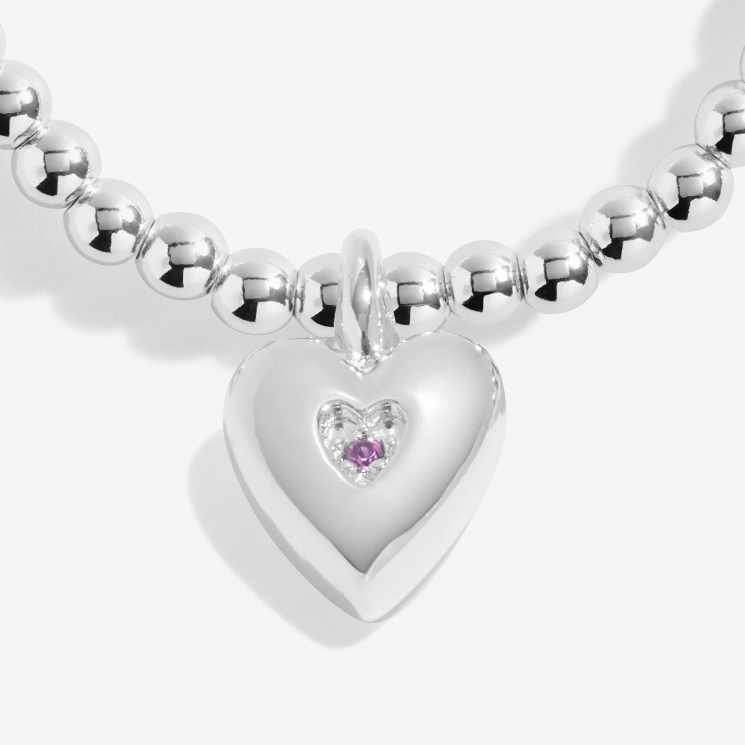 Joma Jewellery Kids' Confetti A Little | Wonderful Granddaughter | Silver Plated | Bracelet | 15.5cm Stretch