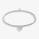 Joma Jewellery Kids' Confetti A Little | Super Sister | Silver Plated | Bracelet | 15.5cm Stretch