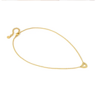 Nomination Italy Gold coloured necklace with a heart pendant on a white background. From the Soffio A'more Collection