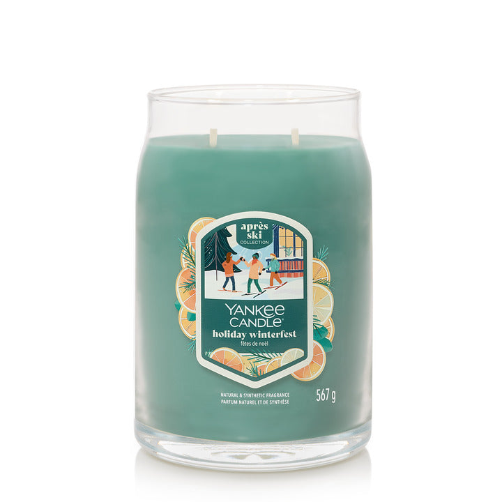Holiday Winterfest Yankee Candle Signature Large Jar – Après Ski
