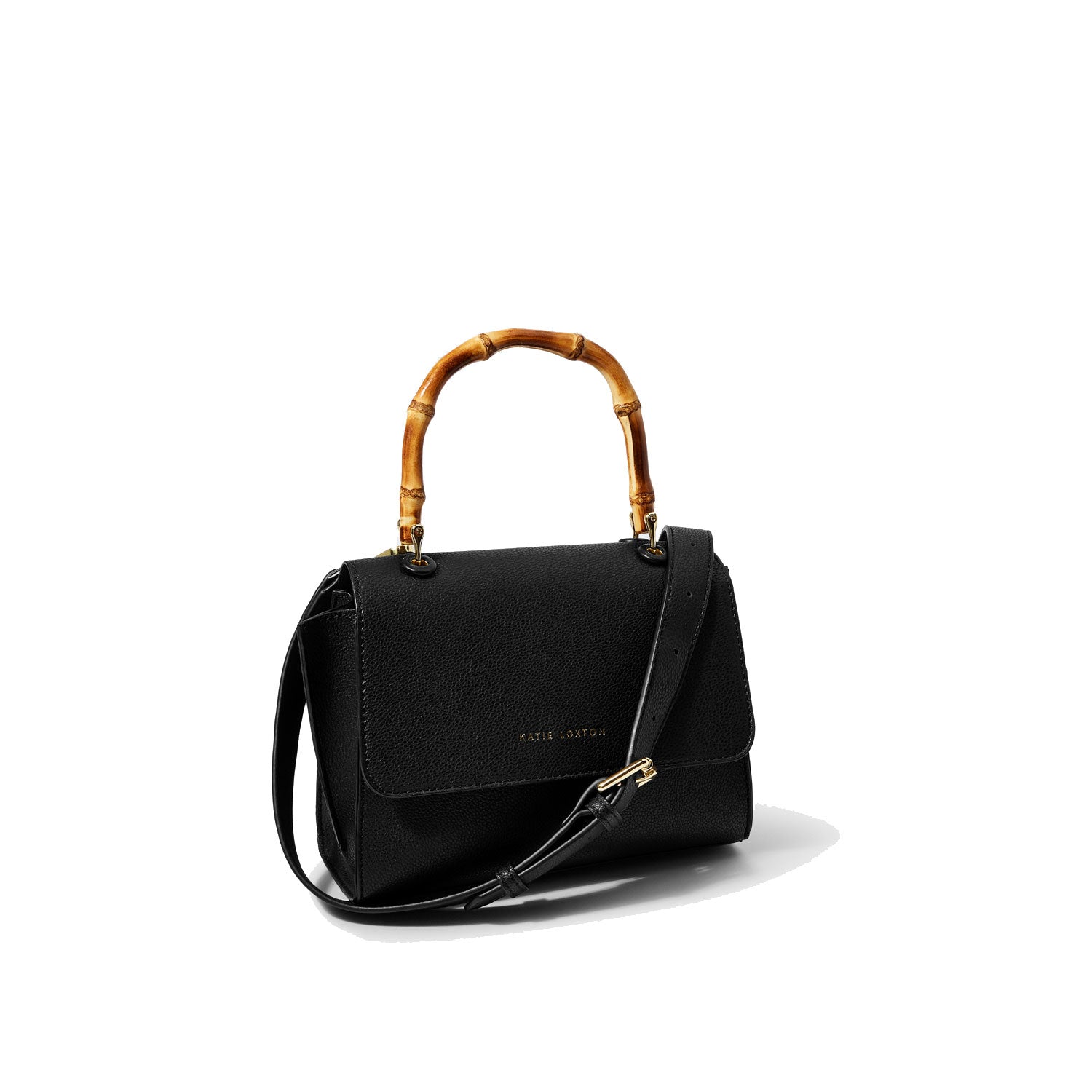 KATIE LOXTON BAMBOO BAG &amp; ストラップ Katie Loxton Cylinder Bamboo Womens Medium Woven Straw Convertible