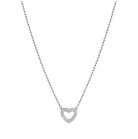 Nomination Italy Necklace SOFFIO D'AMORE necklace in steel and cubic zirconia Heart