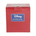 A red cardboard display box for Disney Showcase Collection, featuring a blue and white Disney Showcase Collection label on the front, set against a plain white background.