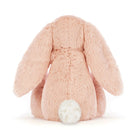 Pink plush jellycat bunny plush on a white background