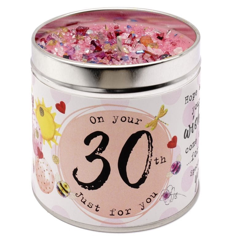 Best Kept Secrets Candles 30th Best Kept Secrets Birthday Age Candle