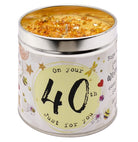 Best Kept Secrets Candles 40th Best Kept Secrets Birthday Age Candle