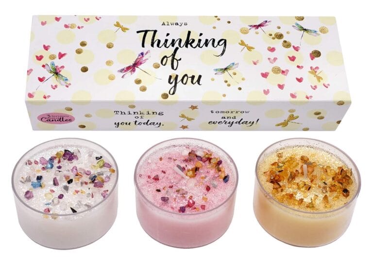 Thinking of You Tea Light Gift Box - Seriously Scented Three Lites