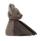 Jellycat Bat Jellycat Halloween WrapaBat - Black/Grey-Brown