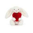 Jellycat Bunny Jellycat Bashful Red Love Heart Bunny - Small