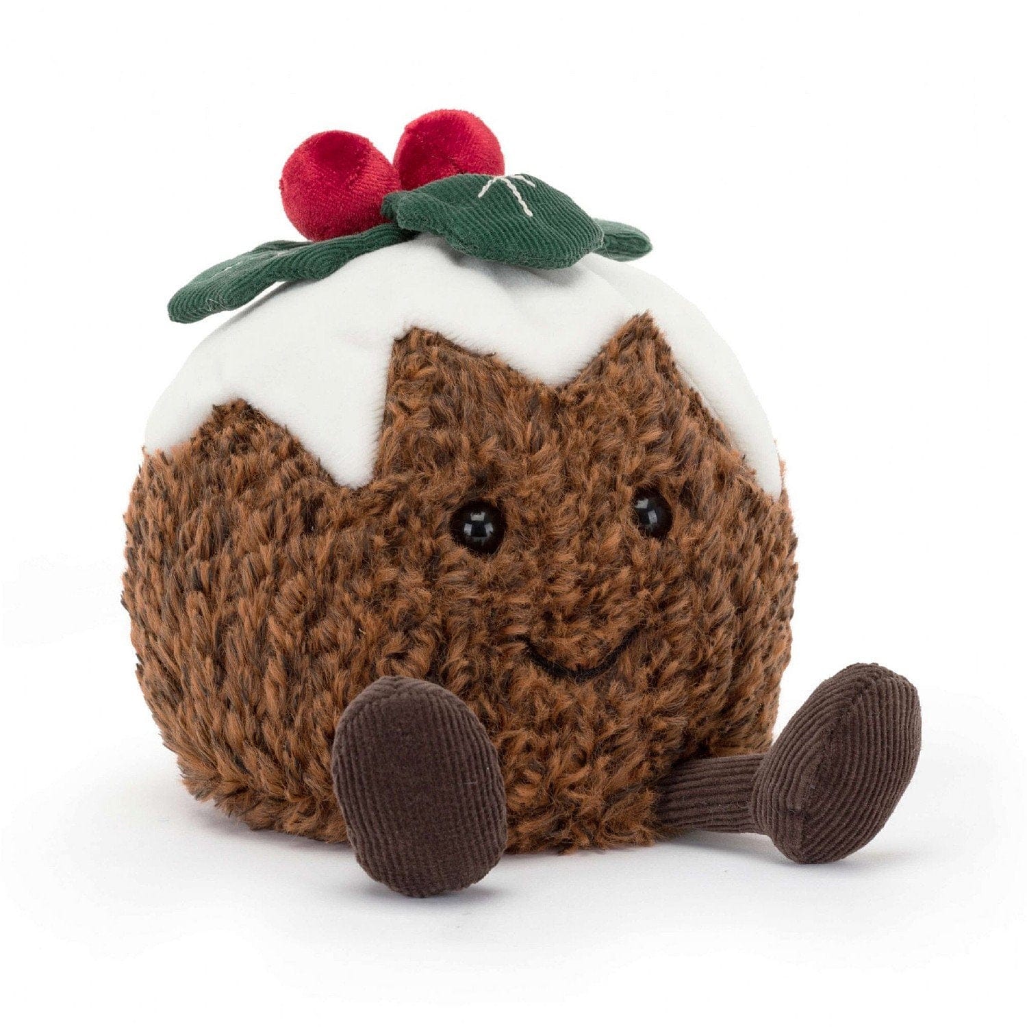 Jellycat Christmas Toy Jellycat Amuseable Christmas Pudding Soft Toy - 17 cm