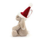 Jellycat Hanging Decoration Jellycat Bashful Christmas Bunny - Hanging Soft Decoration