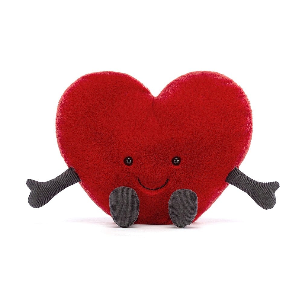 Jellycat Heart Jellycat Amuseable Red Heart with Arms