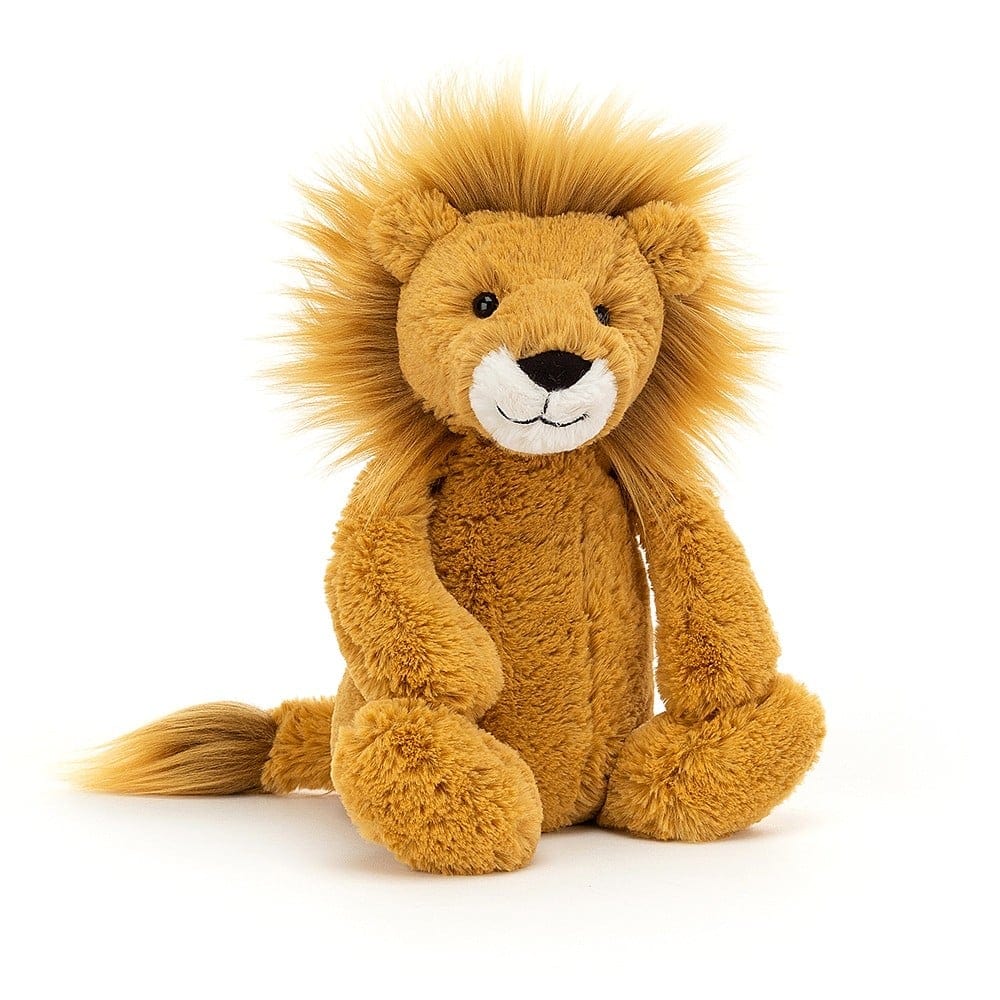 Jellycat Lion Medium - 31cm Jellycat Bashful Lion Soft Toy