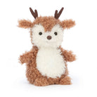 Jellycat Penguin Jellycat Little Reindeer Soft Toy - 18 cm