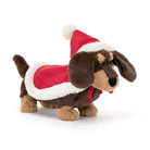 Jellycat Sausage Dog Jellycat Winter Warmer Otto Sausage Dog Soft Toy