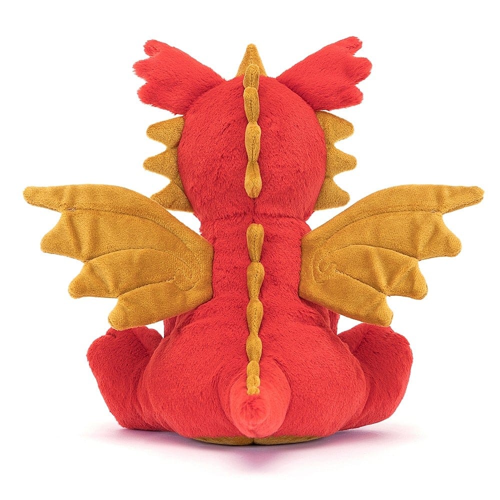Jellycat Soft Toy Jellycat Darvin Dragon Soft Toy - H24 cm