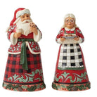 Jim Shore Figurine Jim Shore - A Taste of Christmas - Highland Glen - Mr & Mrs Claus - Figurine