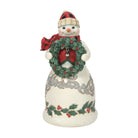 Jim Shore Figurine Jim Shore - Highland Glen Snowman - Warm Winter Wishes Christmas Figurine