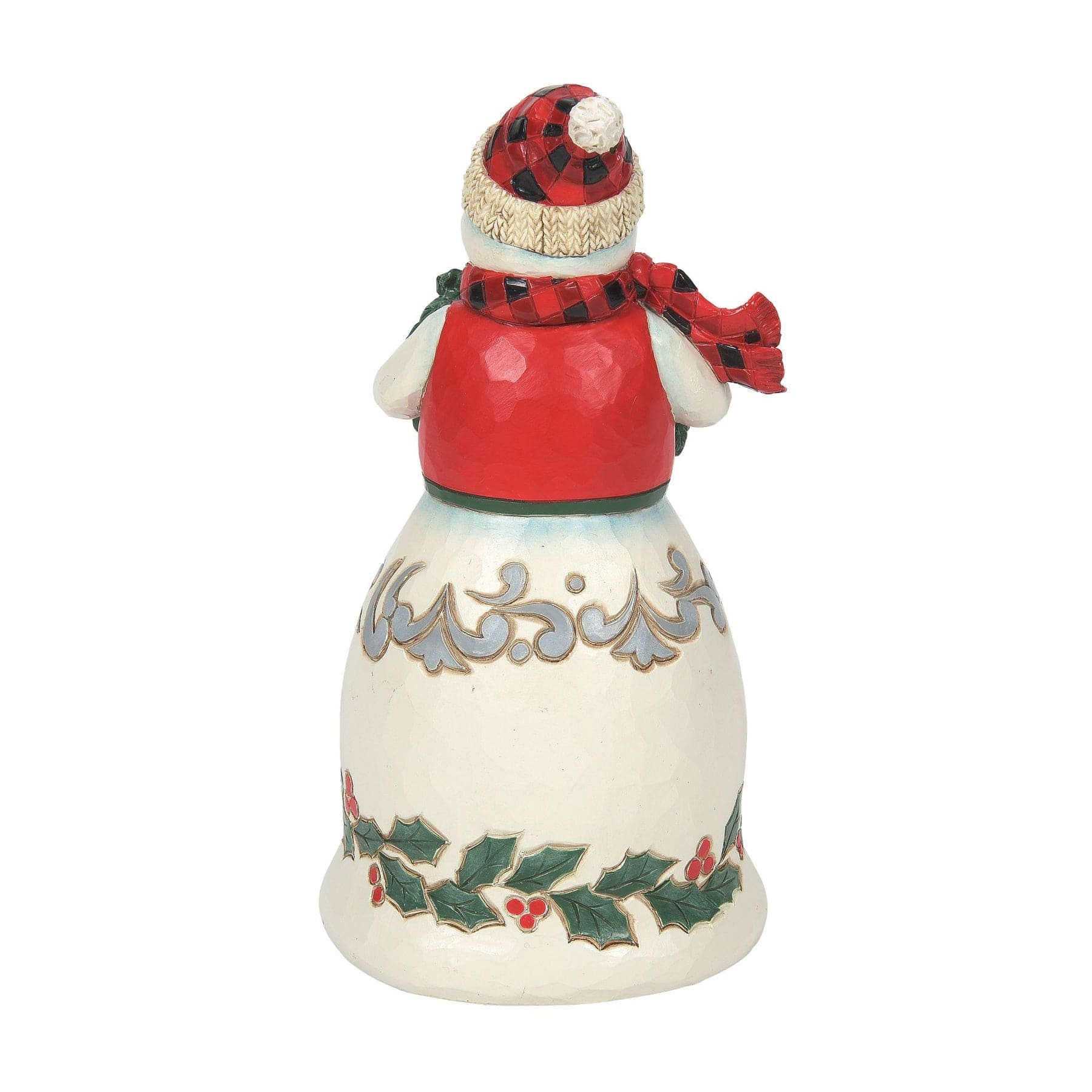 Jim Shore Figurine Jim Shore - Highland Glen Snowman - Warm Winter Wishes Christmas Figurine