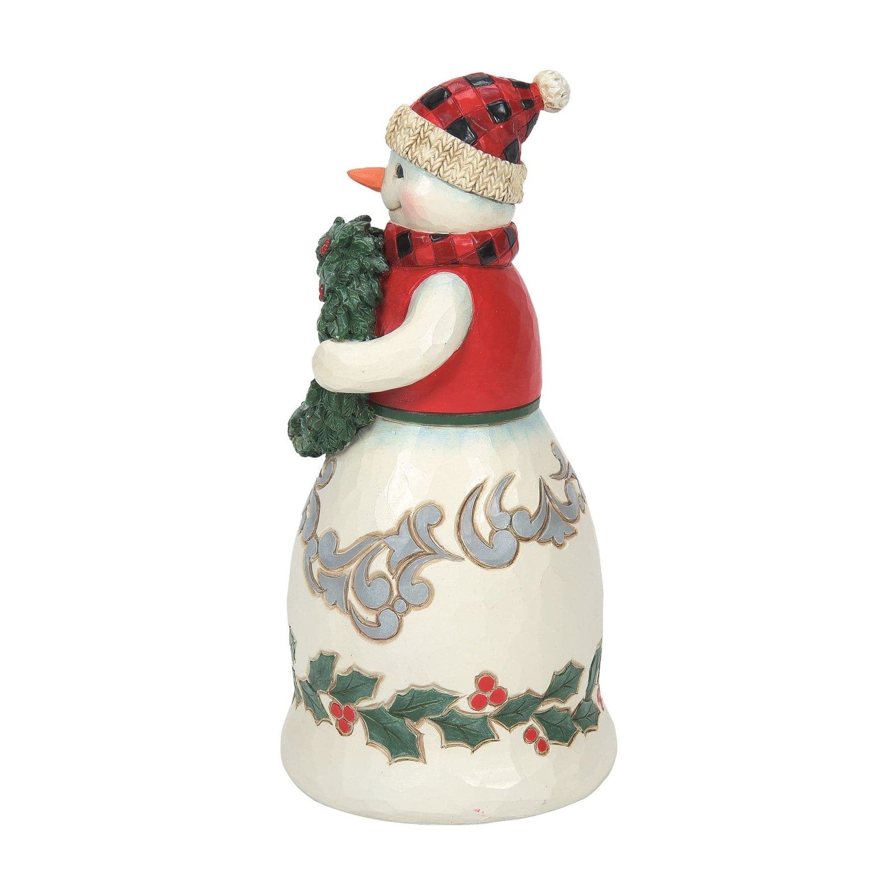 Jim Shore Figurine Jim Shore - Highland Glen Snowman - Warm Winter Wishes Christmas Figurine