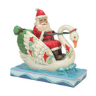 Jim Shore Figurine Jim Shore - Santa Riding Swan - Christmas Figurine