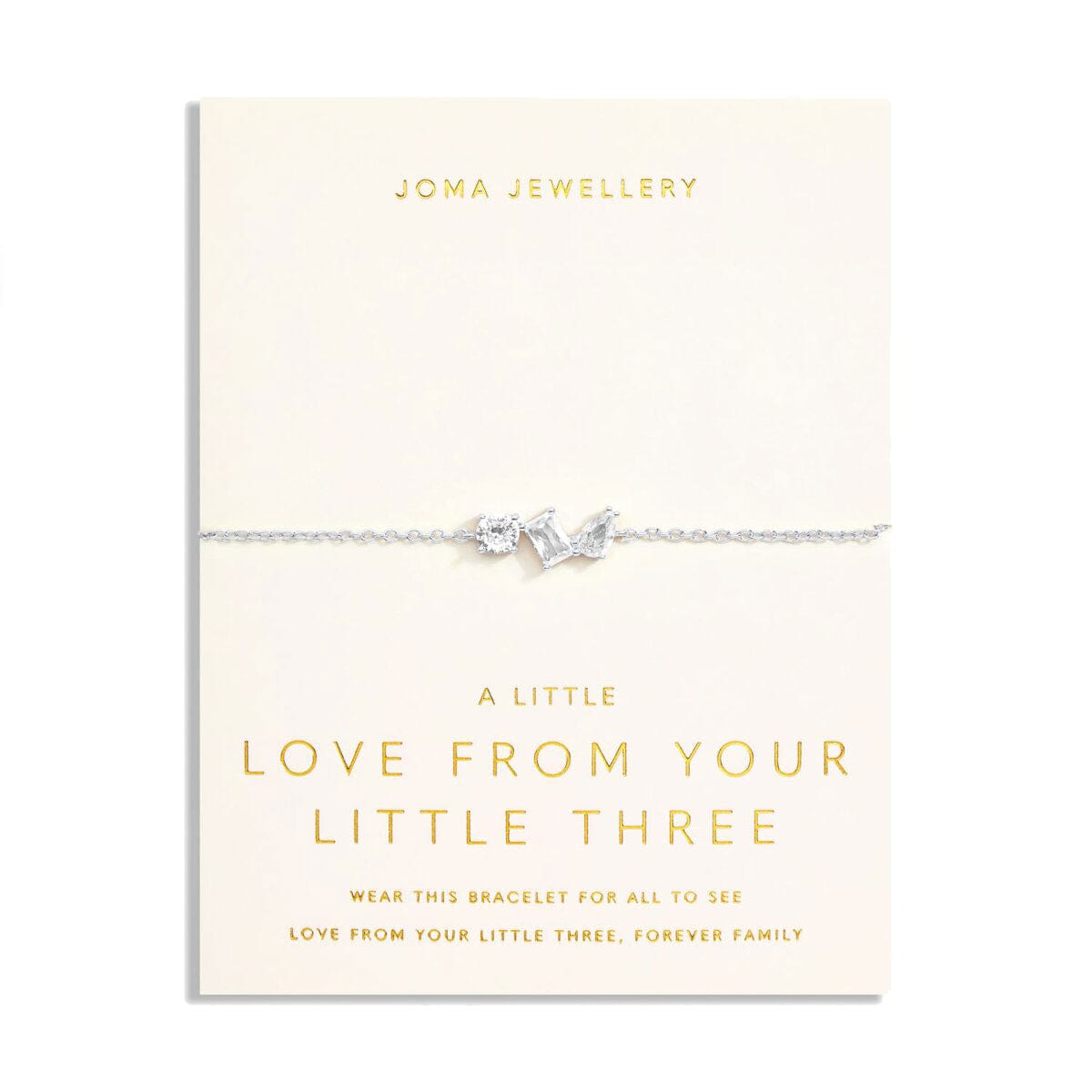 Joma Jewellery Bracelet Joma Jewellery A Little Love From Your Little Three Bracelet