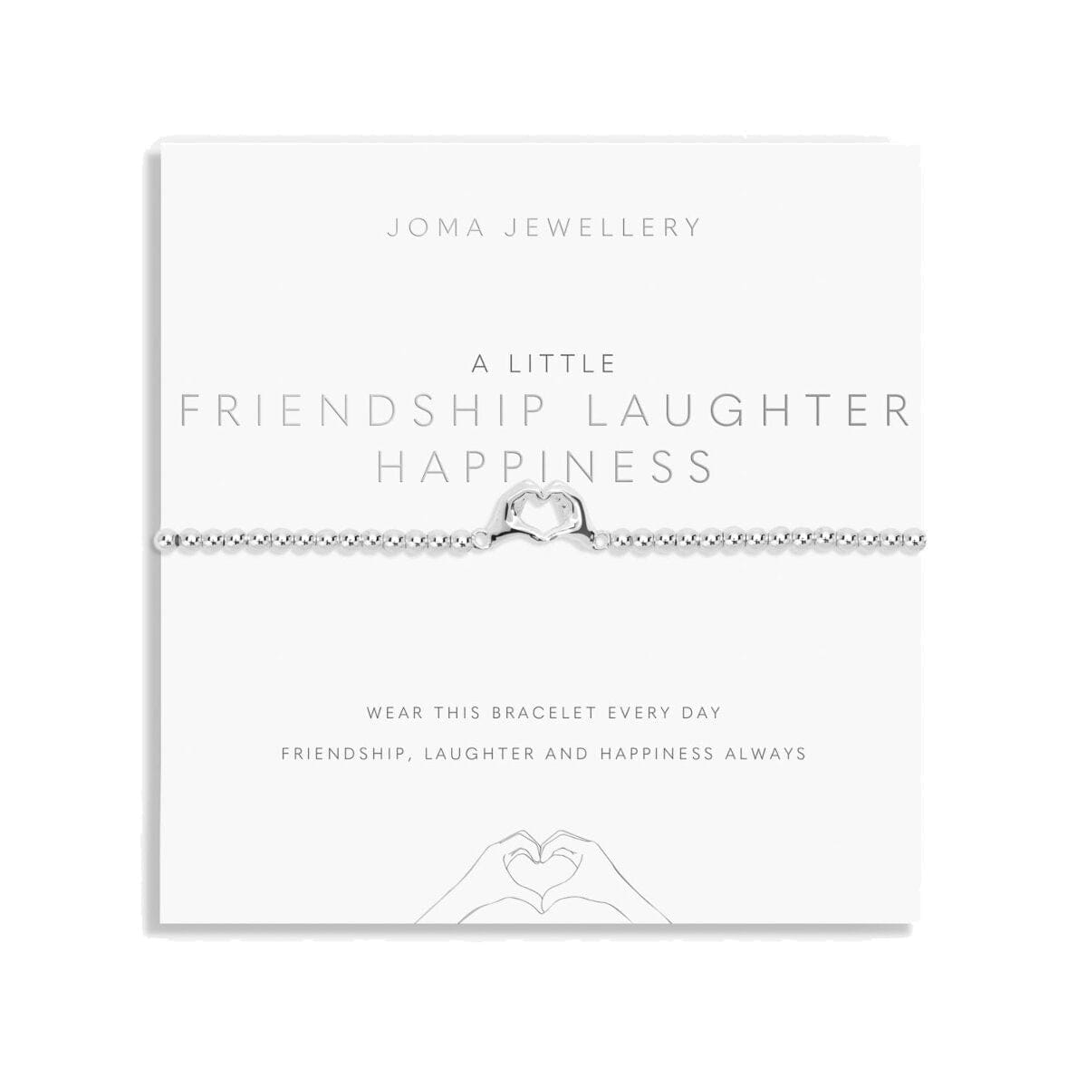 Joma Jewellery Bracelet Joma Jewellery Bracelet - A Little Friendship Laughter Happiness