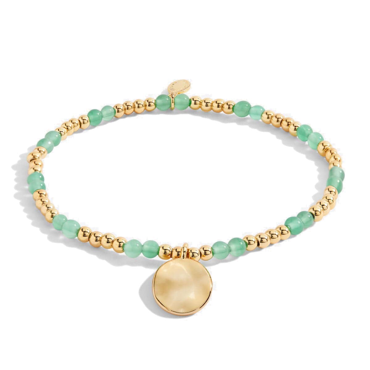 Joma Jewellery Bracelet Joma Jewellery Bracelet - A Little Gold August - Aventurine
