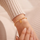 Joma Jewellery Bracelet Joma Jewellery Bracelet - A Little Gold Birthstone - July - Sunstone