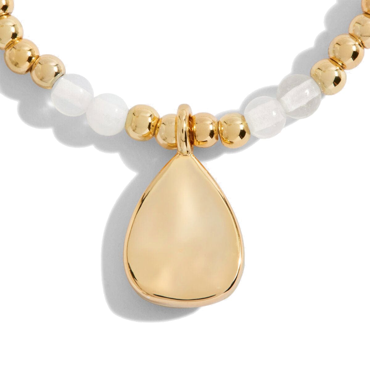 Joma Jewellery Bracelet Joma Jewellery Bracelet - A Little Gold Birthstone - June - Moonstone