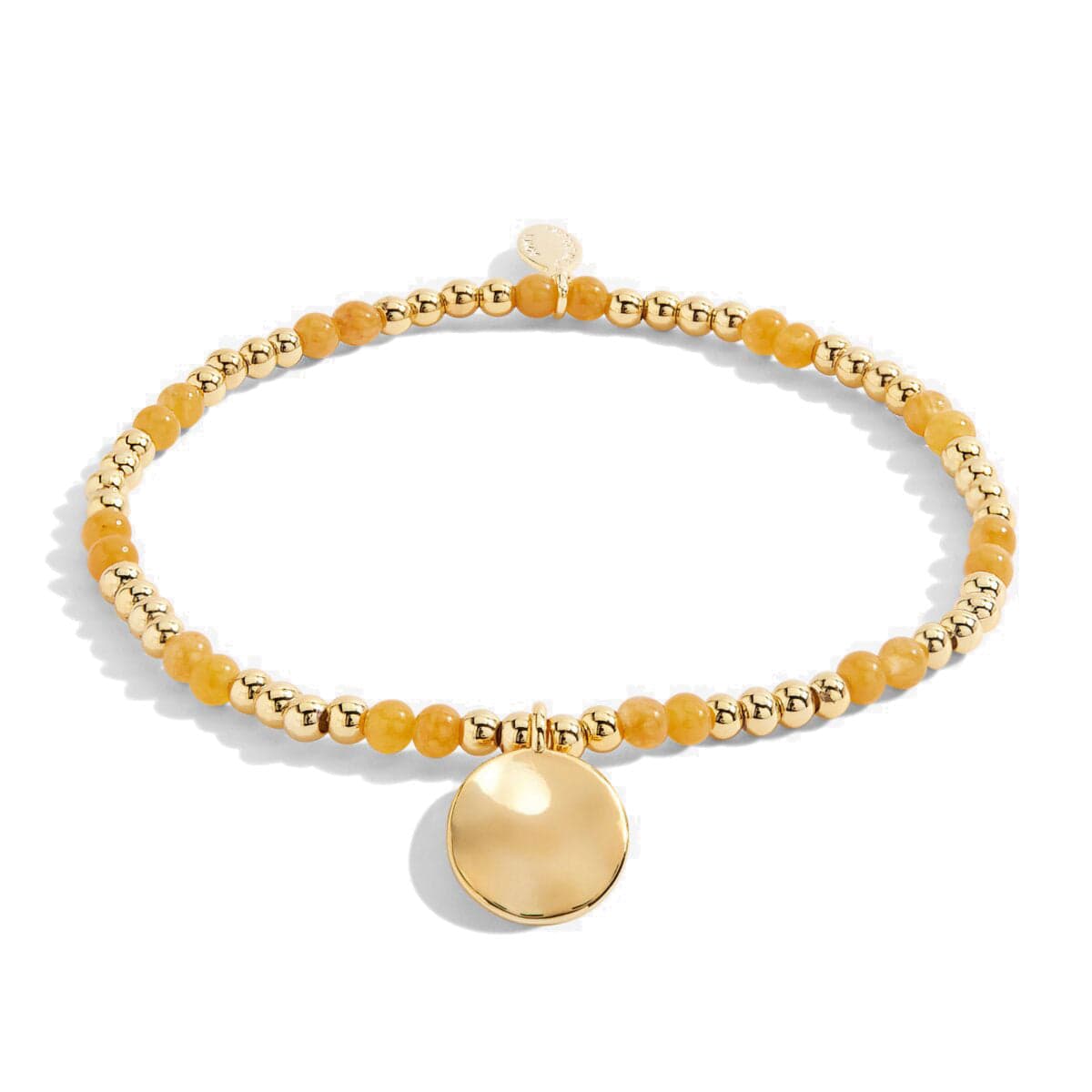 Joma Jewellery Bracelet Joma Jewellery Bracelet - A Little Gold Birthstone - November - Yellow Quartz