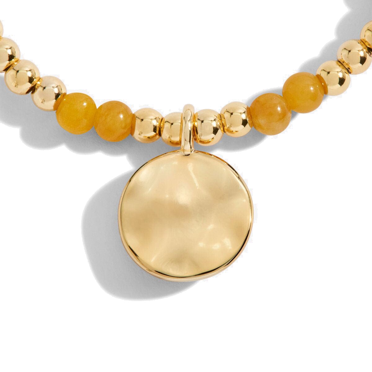 Joma Jewellery Bracelet Joma Jewellery Bracelet - A Little Gold Birthstone - November - Yellow Quartz