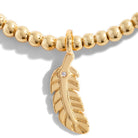 Joma Jewellery Bracelet Joma Jewellery Bracelet - A Little Gold Feathers Appear When Loved Ones Are Near