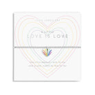 Joma Jewellery Bracelet Joma Jewellery Bracelet - A Little Love is Love (Rainbow Heart)