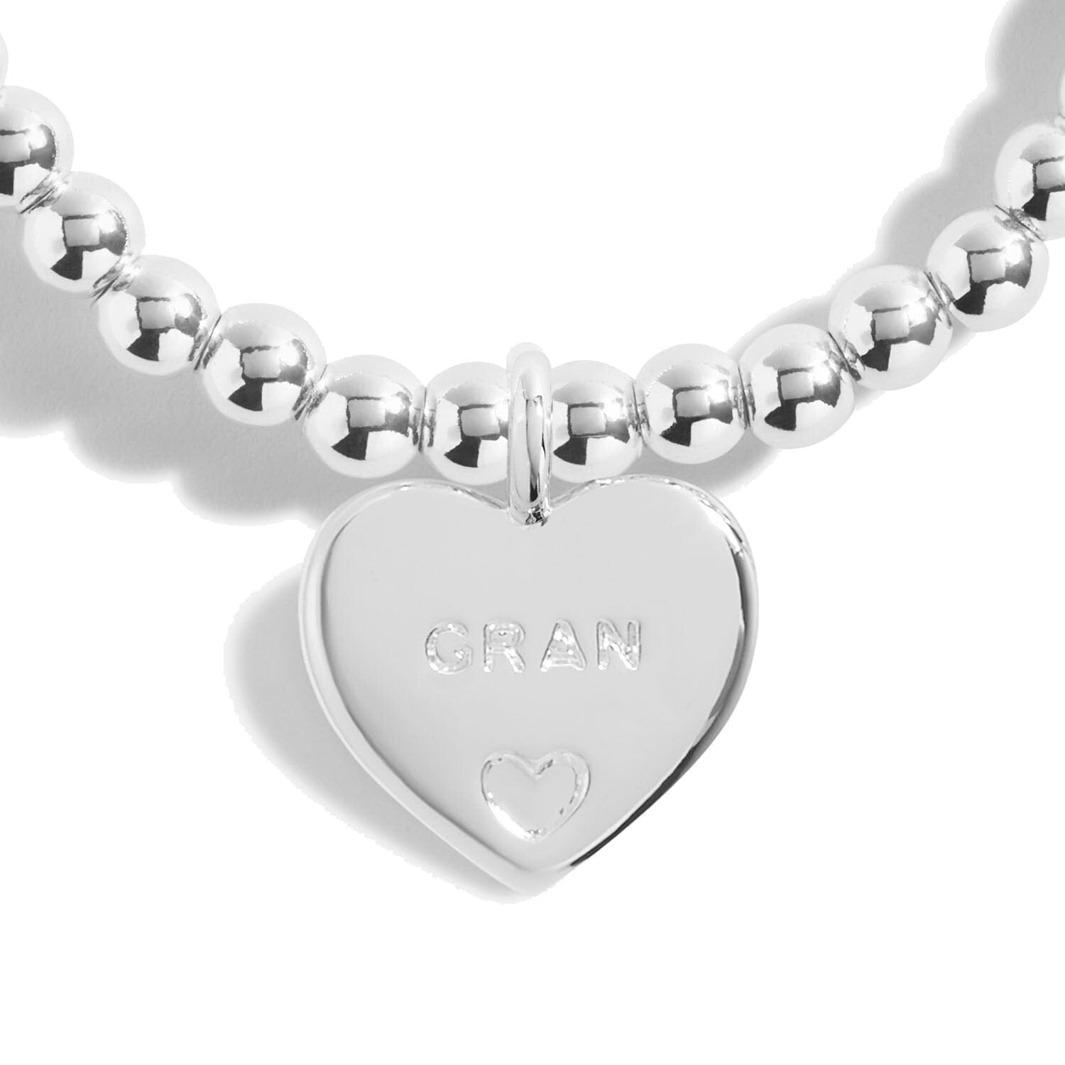 Joma Jewellery Bracelet Joma Jewellery Bracelet - A Little Wonderful Gran (Engraved Heart)