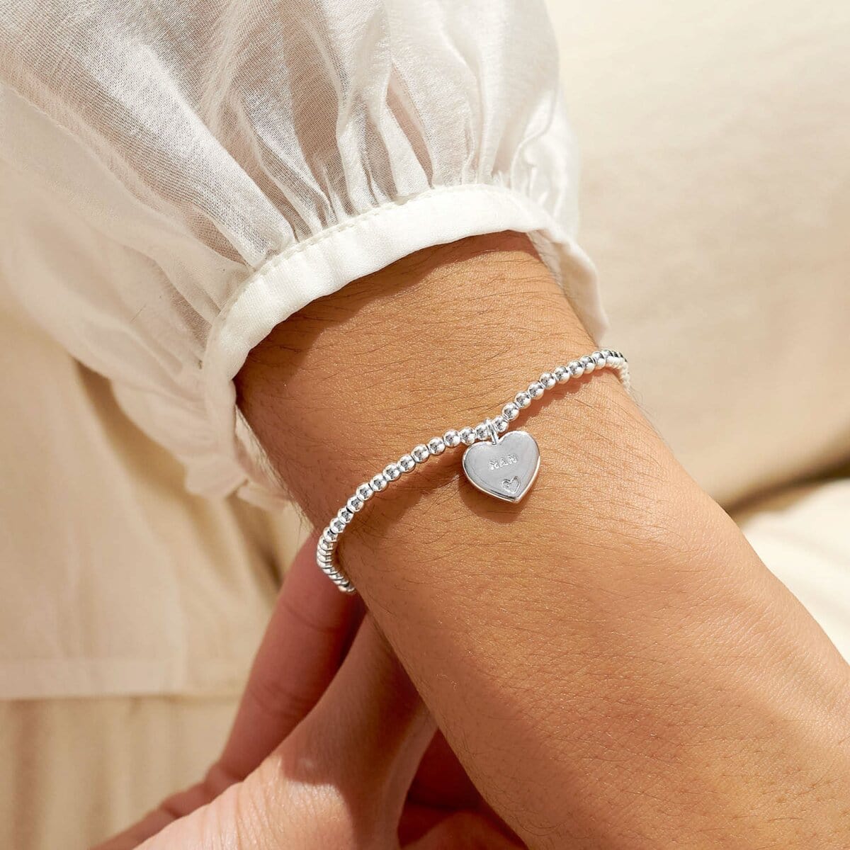 Joma Jewellery Bracelet Joma Jewellery Bracelet - A Little Wonderful Nan (Engraved Heart)