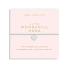 Joma Jewellery Bracelet Joma Jewellery Bracelet - A Little Wonderful Nana (Engraved Heart)