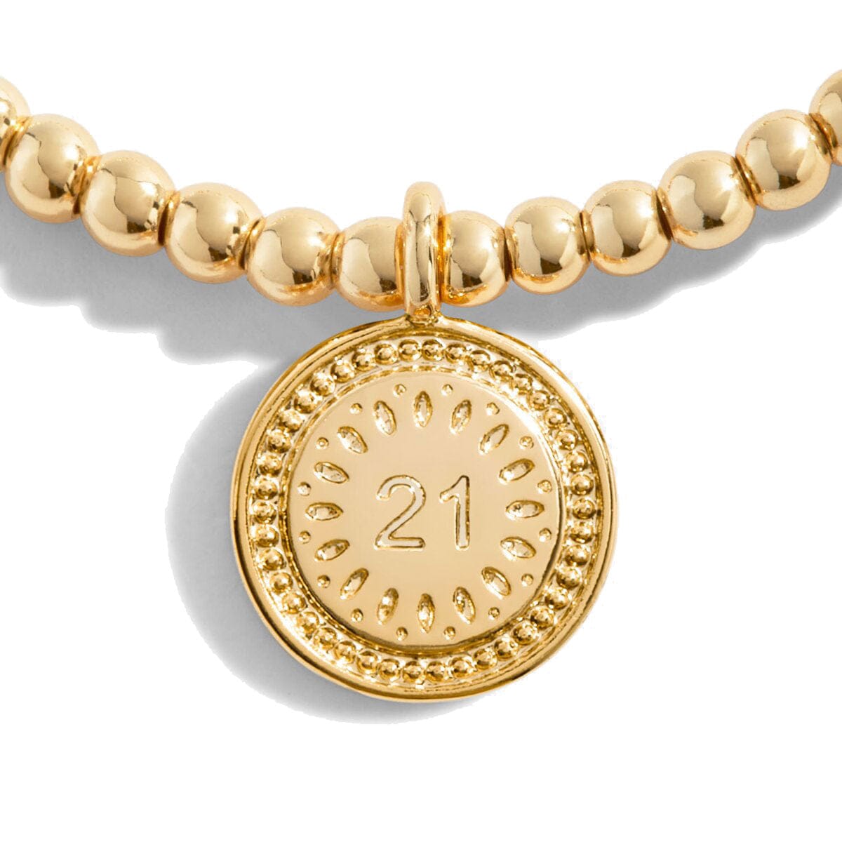 Joma Jewellery Bracelet Joma Jewellery Gold Plated Bracelet - A Little 21st Birthday