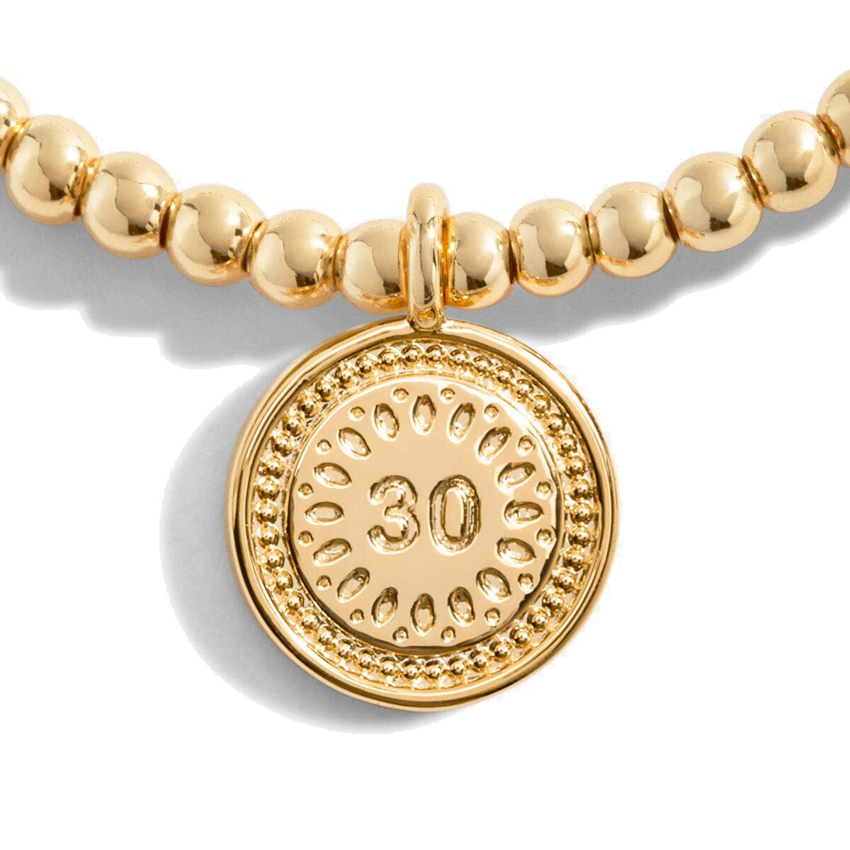 Joma Jewellery Bracelet Joma Jewellery Gold Plated Bracelet - A Little 30th Birthday
